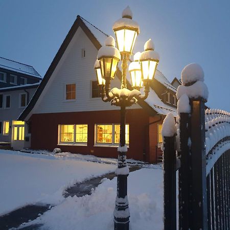 Fewo Winter In Der Villa Waldrand Mit Zwei Balkonen Bad Wünnenberg エクステリア 写真